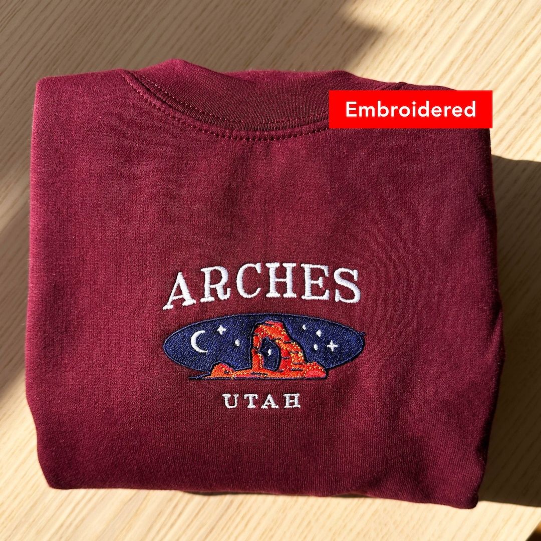 Arches National Park Sweatshirt Utah Vintage Crewneck - Etsy | Etsy (US)