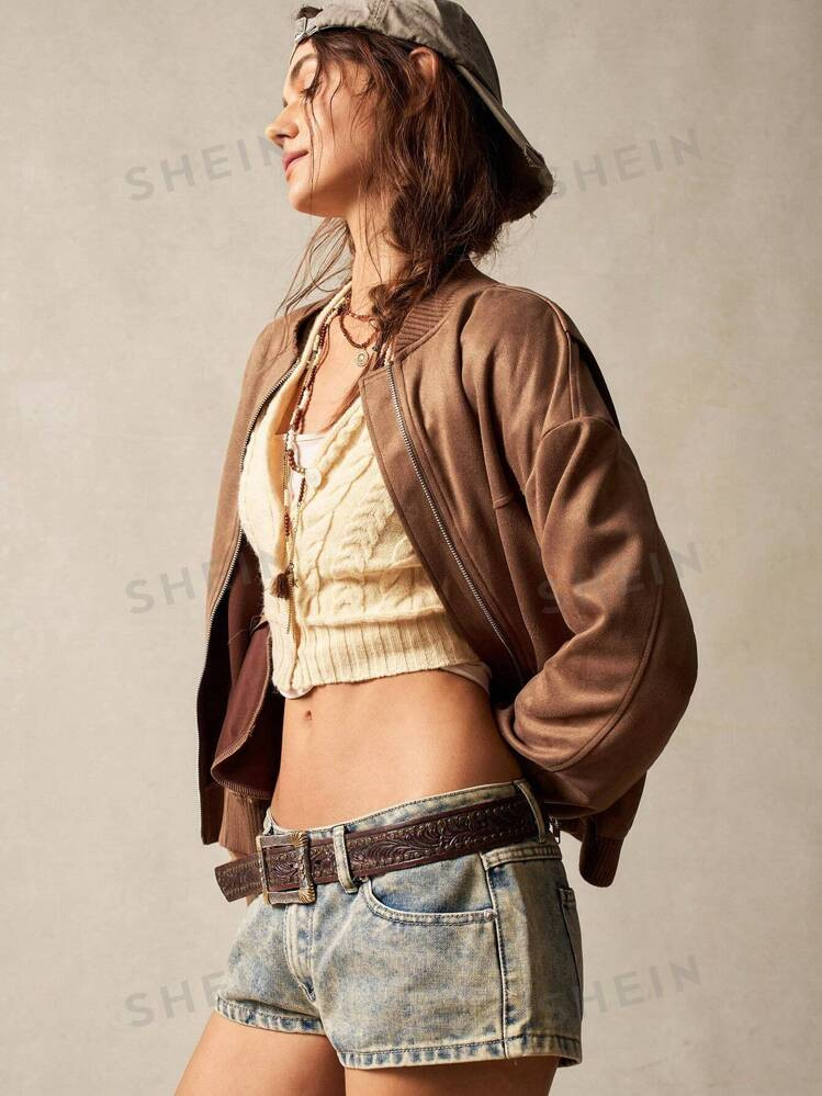 Bohemela Women's Casual Retro Jacket, Spring And Autumn | SHEIN