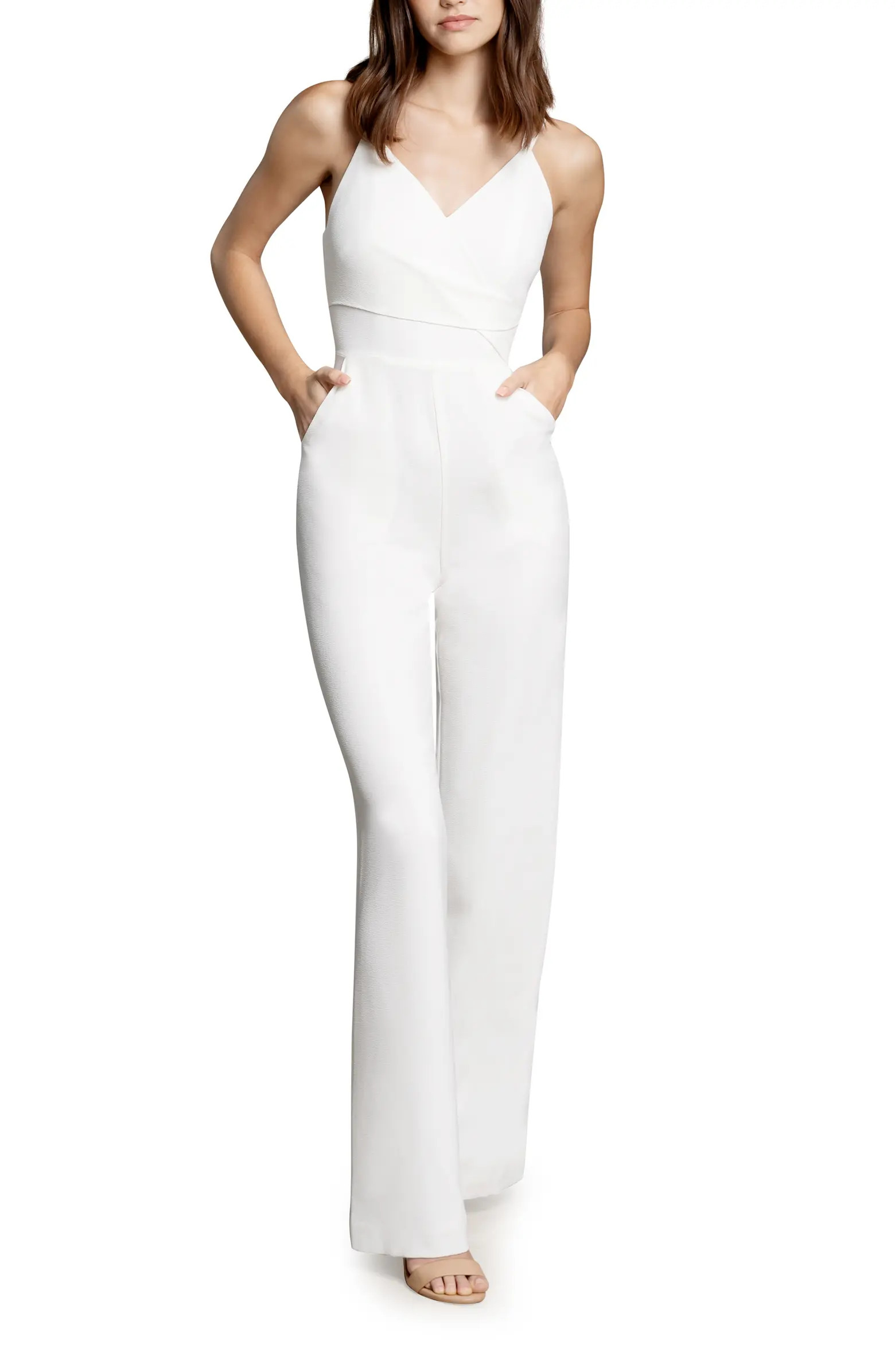 Dress the Population Braxton Sleeveless Wide Leg Jumpsuit | Nordstrom | Nordstrom