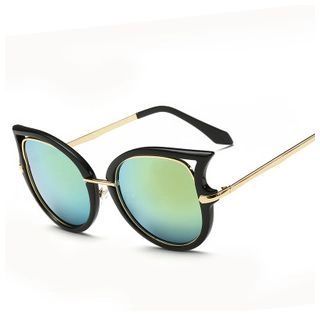 Koon - Cat Eye Mirrored Sunglasses | YesStyle Global