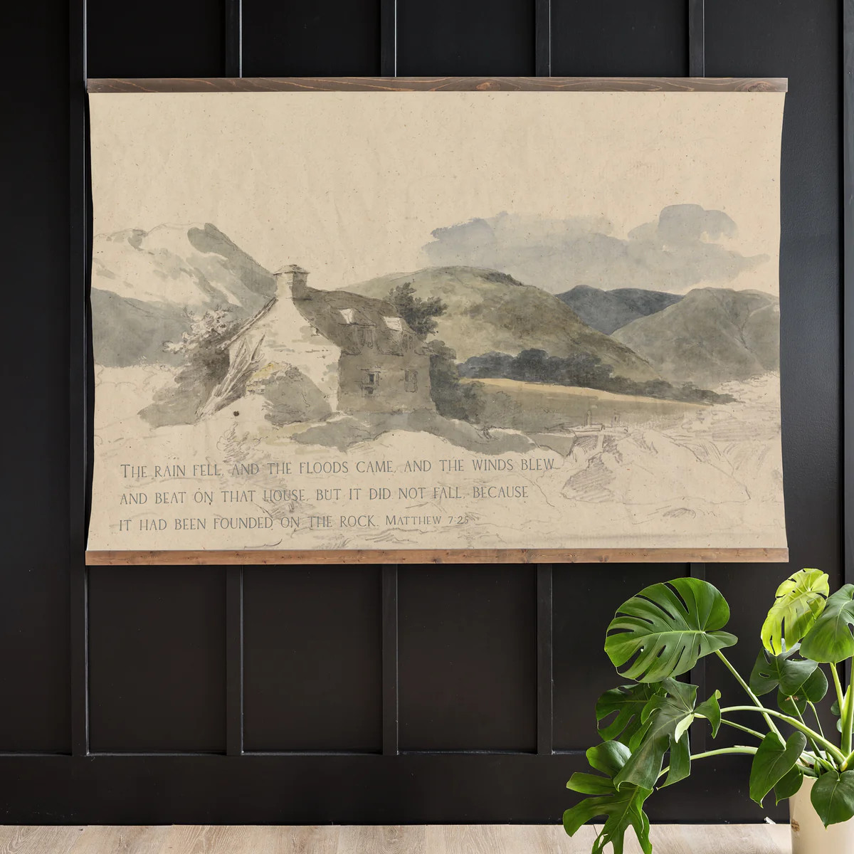 Built On The Rock Oversized Tapestry | Rooted and Grounded (US)