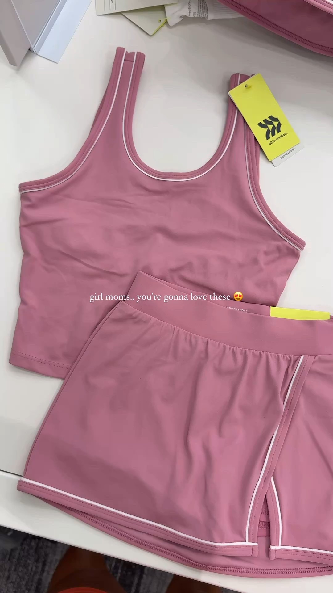 The cutest activewear set for girls at target! 😍 material feels just like lululemon and the biker shorts under the skirt is PERFECT

#LTKActive #LTKStyleTip #LTKKids