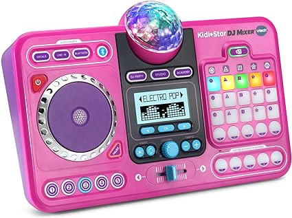 VTech Kidi Star DJ Mixer, Pink | Amazon (US)