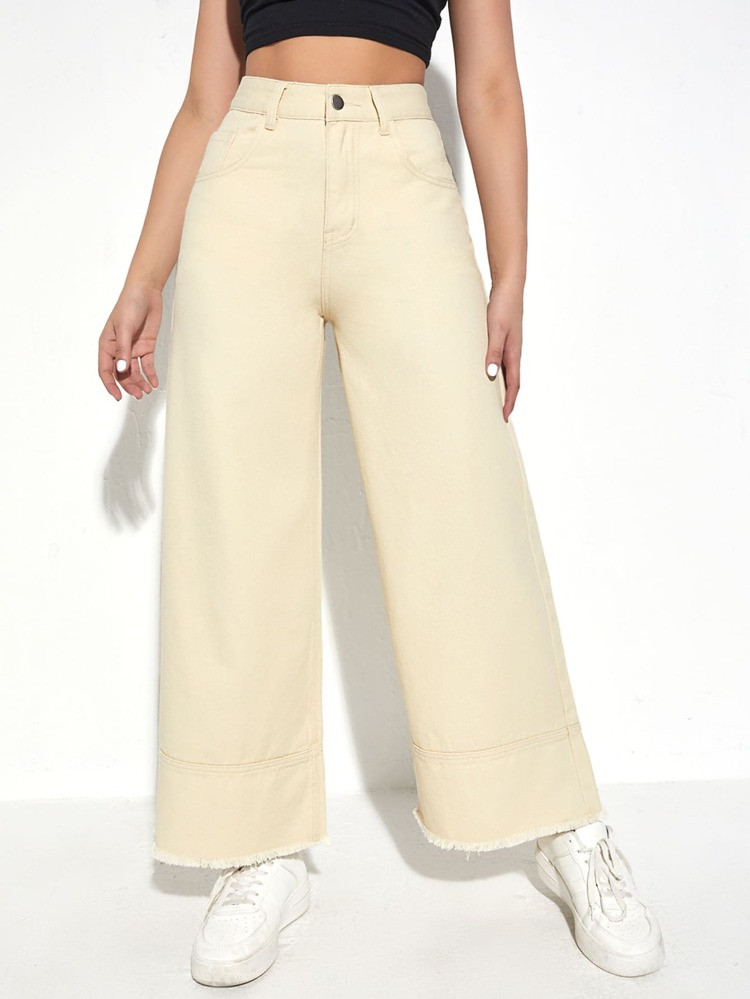 High Waist Wide Leg Jeans | SHEIN
