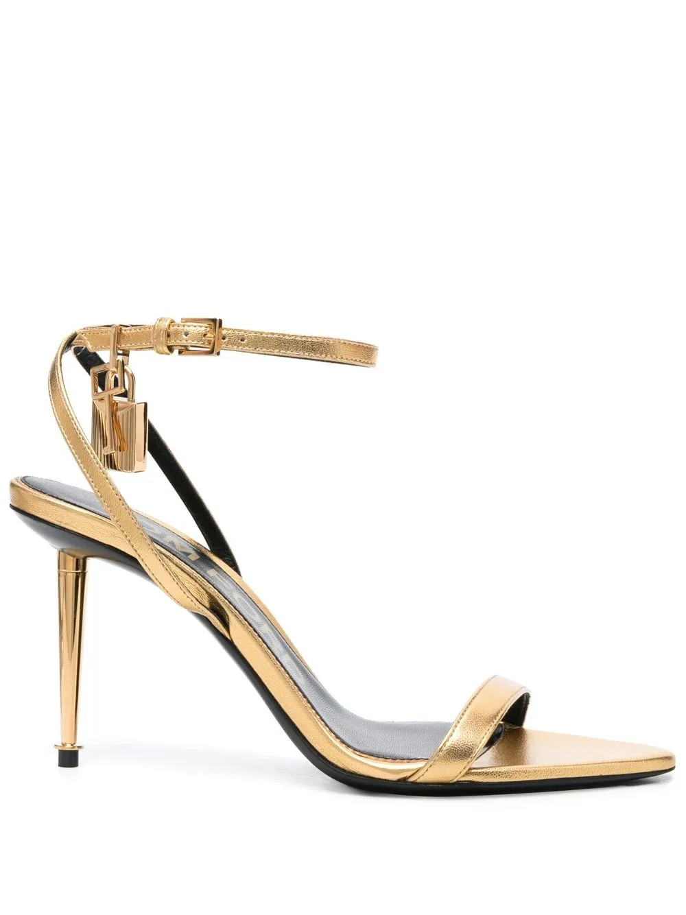 TOM FORDPadlock leather sandals | Farfetch Global