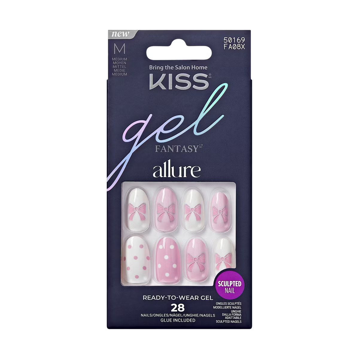 KISS Products Gel Fantasy Fake Nails - Dash - 31ct | Target