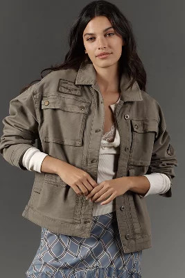 Pilcro Patch Pocket Utility Jacket | Anthropologie (US)