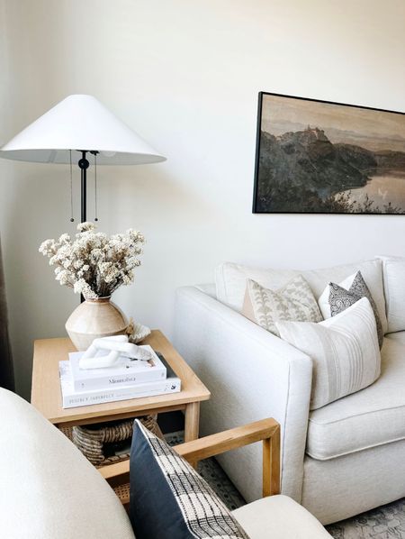 Living room decor | Neutral living room | Transitional Design | Side chair | Sofa | Vintage rug | Decorative pillow | Floor Lamp | Moody Art | Organic Modern | Golden Hour | Morning Light | Gratitude

#BeckiOwensFeature #RueDaily #HomewithRue #ElleDecor
#CaliforniaCasual #WorntoPerfection
#HowYouHome #Interior123 #HowWeDwell
#TheNewSouthern #MakeTimeForDesign
#AmbularInteriorsAintGotNothingOnMe
#ShowEmYourStyled #GreigeStyle #MySMPHome #IDCOatHome #sharemytargetstyle #CurrentDesignSituation #ourcuratedstyles #transitionaldecor #neutralhomesfeature

#LTKhome #LTKunder100 #LTKSeasonal