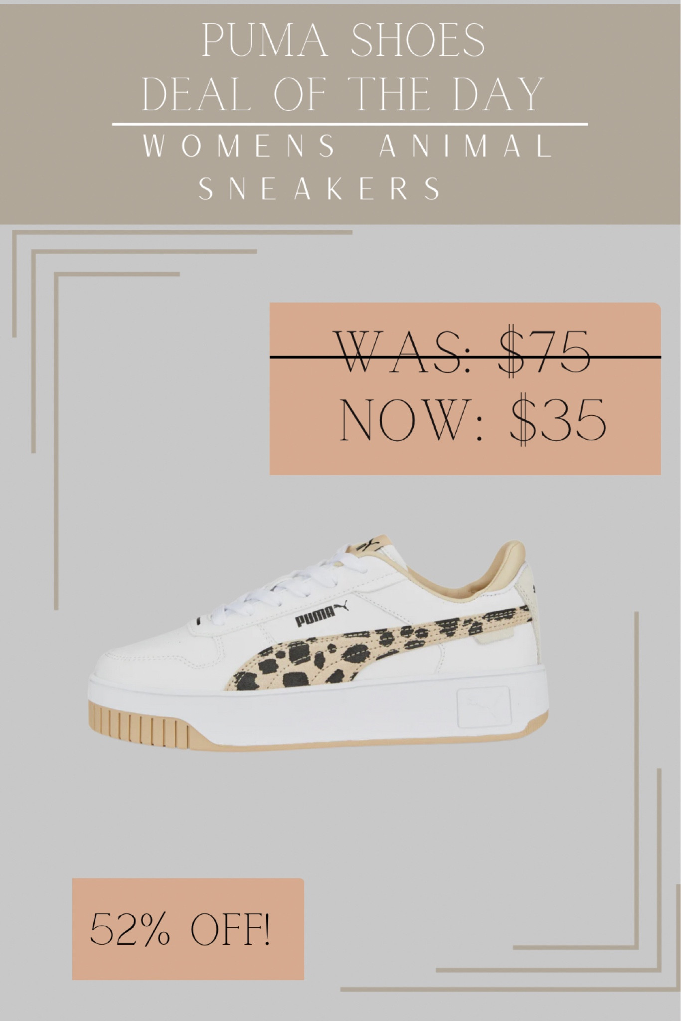 Animal print hot sale puma sneakers