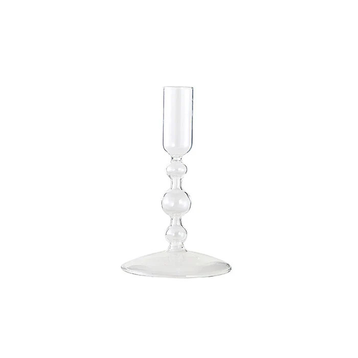 tall candlestick holder clear | Caitlin Wilson Design