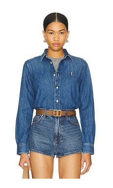 Polo Ralph Lauren Button Front Shirt in Merced Wash from Revolve.com | Revolve Clothing (Global)