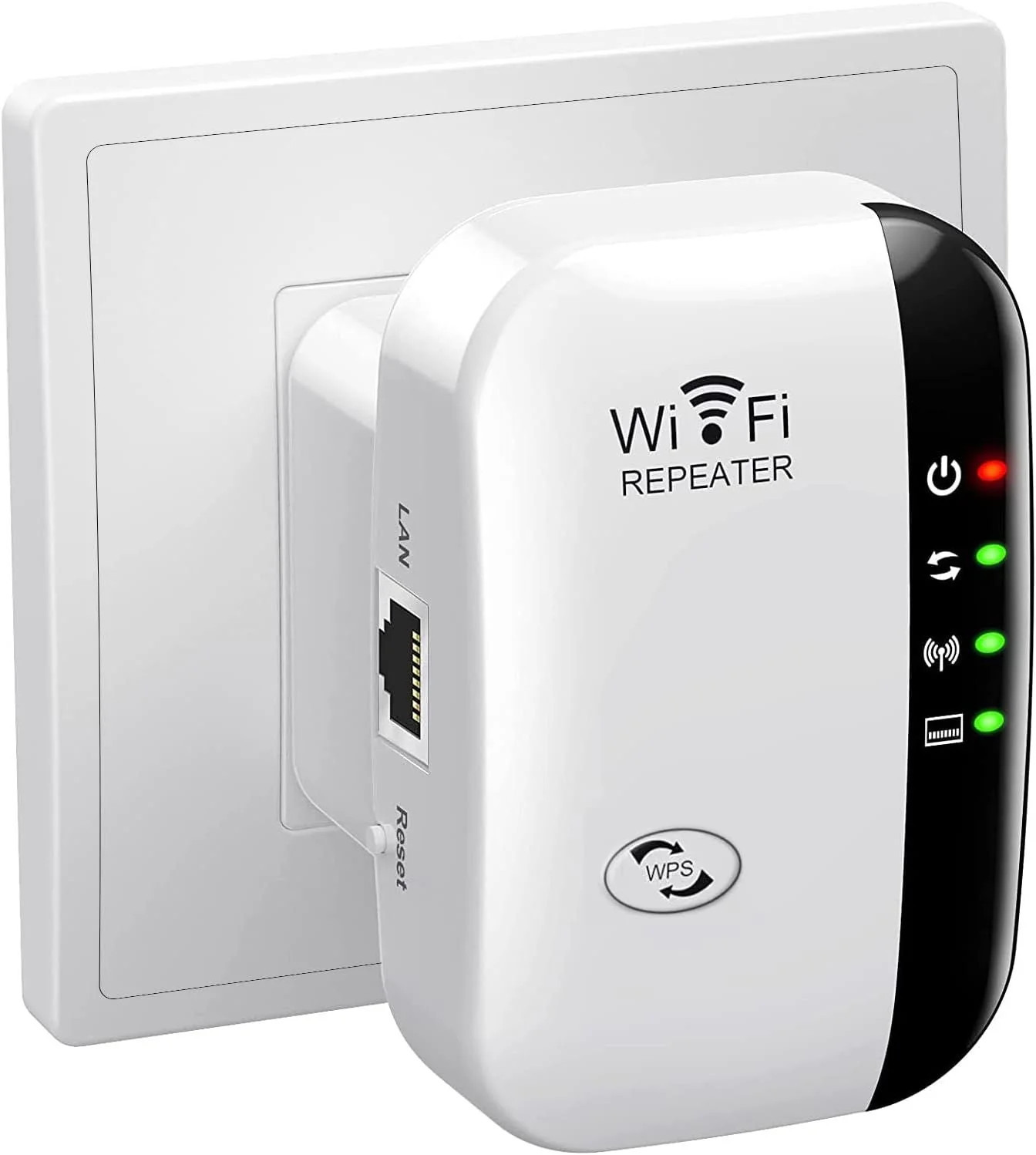 WiFi Extender, WiFi Signal Booster Up to 5800sq. ft and 58 Devices, WiFi Range Extender, Wireless Internet Repeater, Long Range Amplifier with Ethernet Port,1-Key Setup, Access Point, Alexa Compatible | Shop Simon