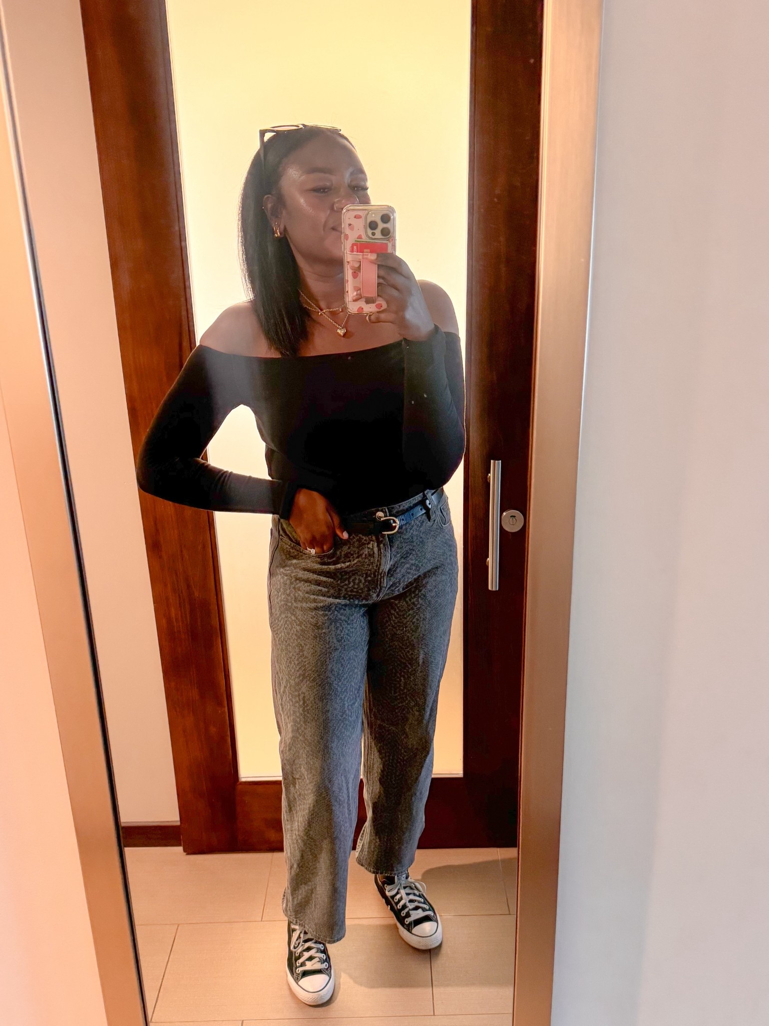 Girls night out causal outfit 

#LTKMidsize #LTKootd #LTKTall