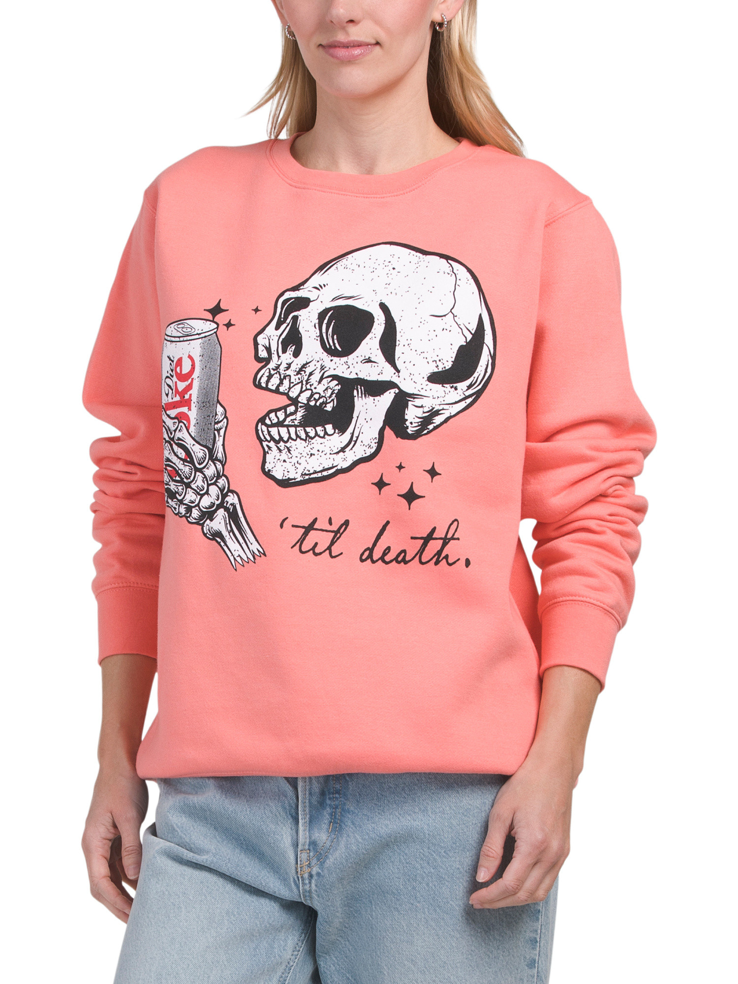 Ghost Soda Crew Neck Sweatshirt | TJ Maxx