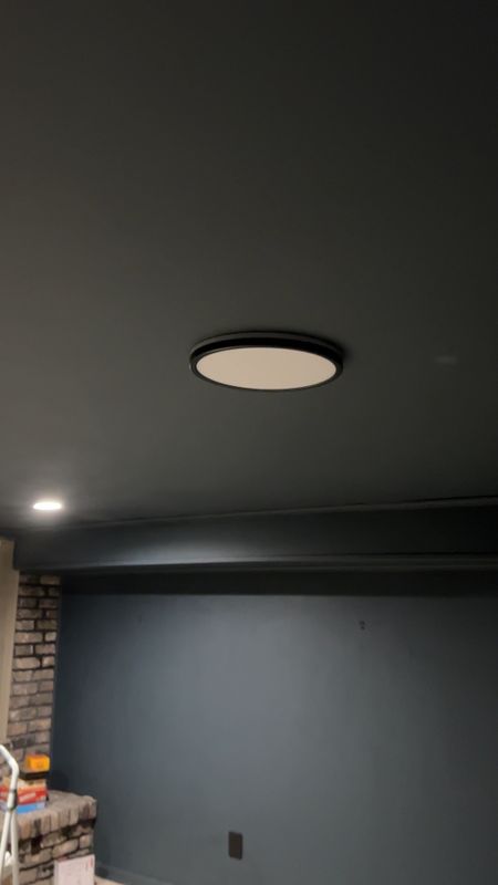 Incredibly sleek light fixture, flush mount light, that has two settings. One is a standard light and the other is a night light!

#LTKVideo #LTKhome #LTKfindsunder50