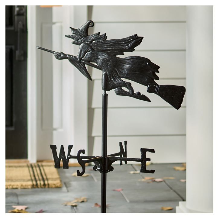 Witch Cast Metal Weathervane | Grandin Road | Grandin Road