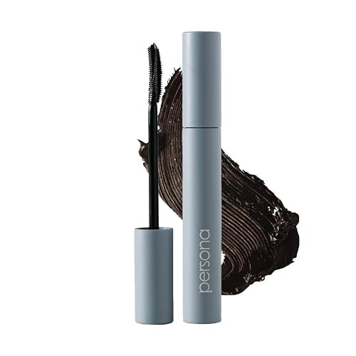 PERSONA Volumizing Tubing Mascara | Lift, Lengthen & Define | Buildable Volume Without Clumps | Long-Wear, Water-Removable | Vegan, Cruelty-Free & Gluten-Free (0.33 fl oz) | Made in Italy, Black | Amazon (US)