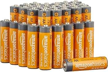 Amazon Basics 36-Pack AA Alkaline High-Performance Batteries, 1.5 Volt, 10-Year Shelf Life | Amazon (US)