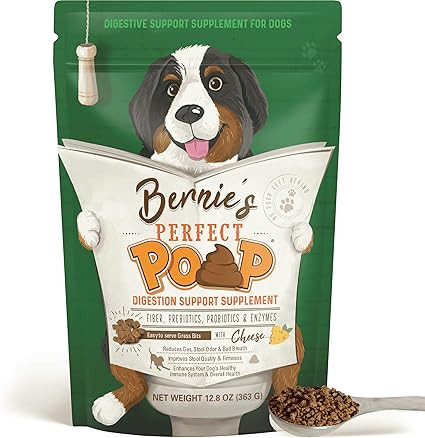Perfect Poop Digestion & General Health Supplement for Dogs: Fiber, Prebiotics, Probiotics & Enzy... | Amazon (US)