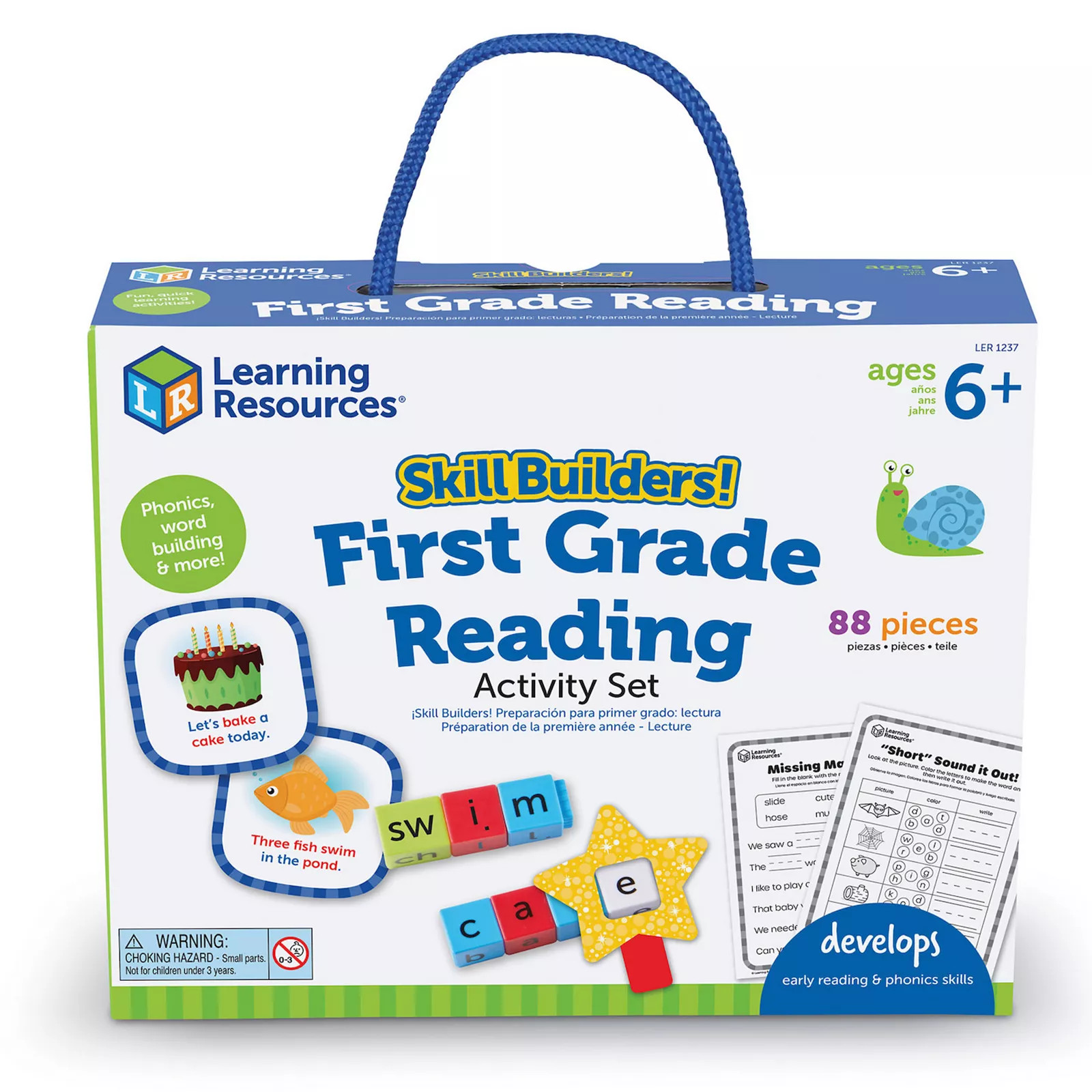 Learning Resources Skill Builders! 1st Grade Reading, Multi | Kohl's
