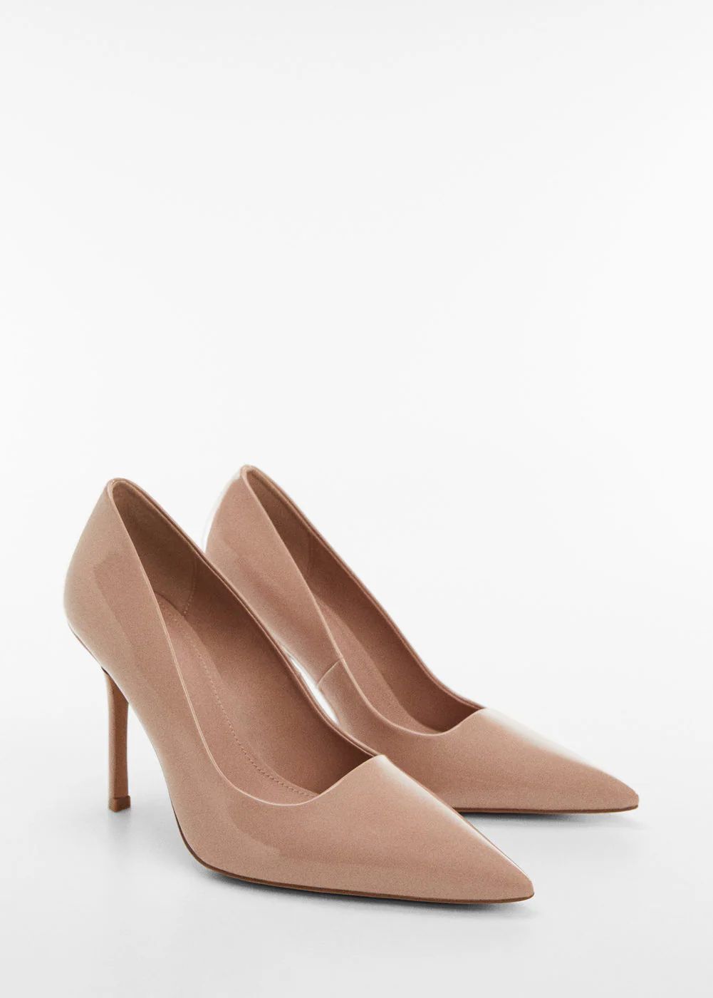 Patent leather heel shoes -  Women | Mango United Kingdom | MANGO (UK)