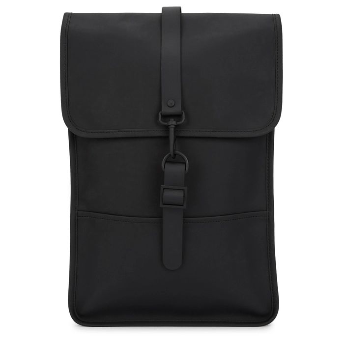 Rains Mini Black Rubberised Backpack | Harvey Nichols (Global)