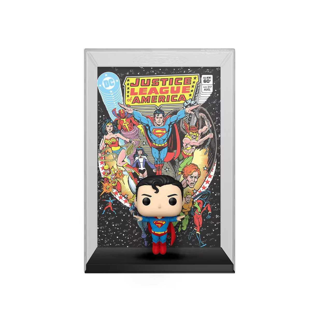 Funko POP! Comic Cover: DC Justice League of America Superman Figure | Target