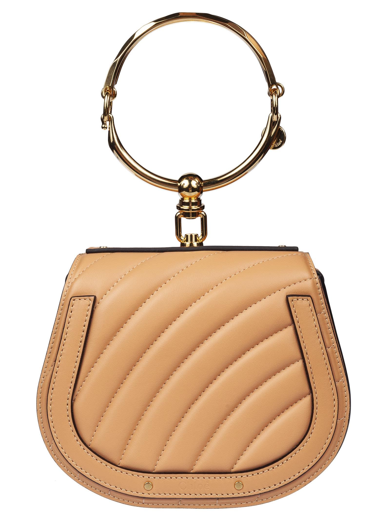 Chloe Small Nile Quilted Shoulder Bag | Italist.com US