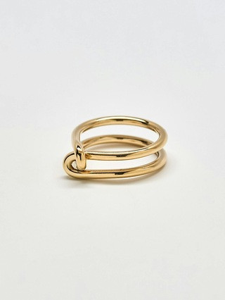 Admiral Row Gold Double Knot Ring | Gap (US)