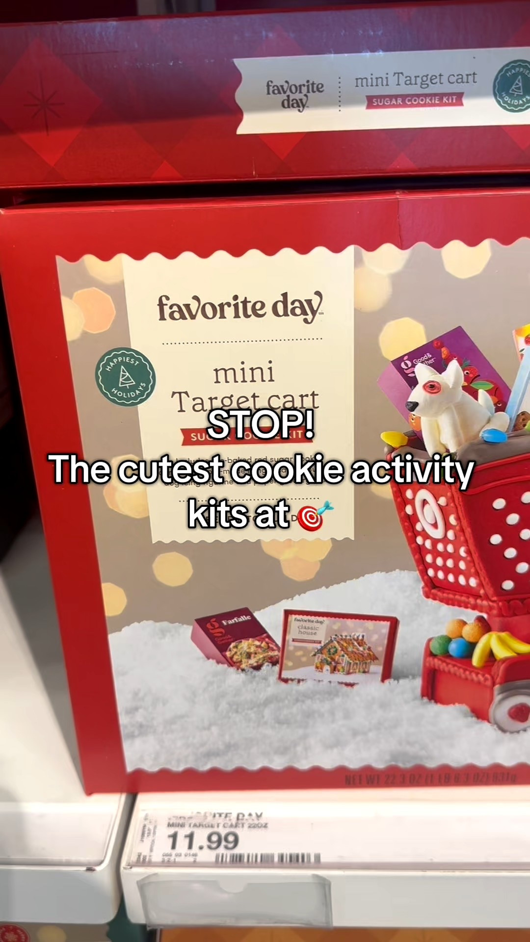 🔗 to my LTK in my bio! Grab them before they're gone! 

These are SO perfect for the holidays 😍 we'll be doing the target basket for SURE! 🎯 

#gingerbreadhouse #targetfinds #sugarcookies #christmascookies #holidayactivities @target 

#LTKHoliday #LTKGiftGuide #LTKSeasonal