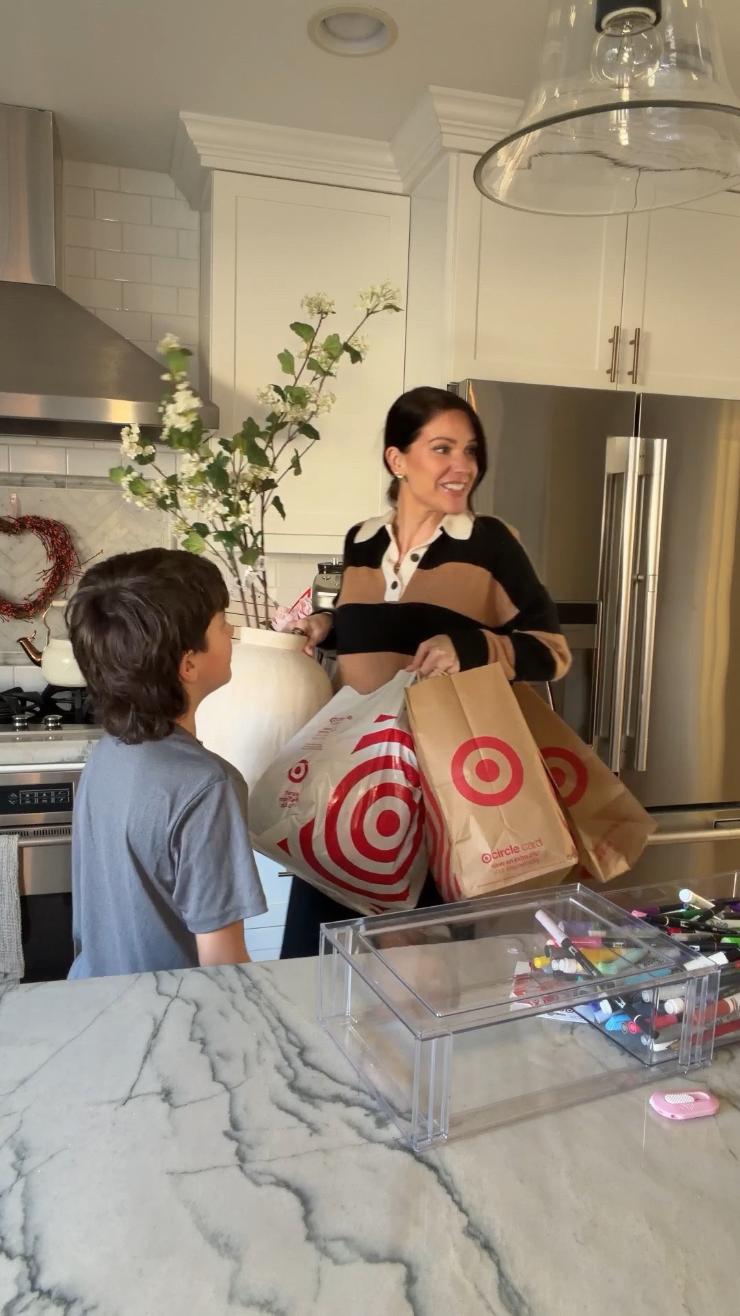 Filming with kids is a wild card. You never know what you’re gonna get. At least I got to roam the aisles of Target alone. I found some goodies for Valentines Day - decor and girls clothing. The heart hat is so cute. Unfortunately the studded purse isn’t available online yet but I’ll keep an eye out  

#LTKvlog #LTKFindsUnder50 #LTKKids