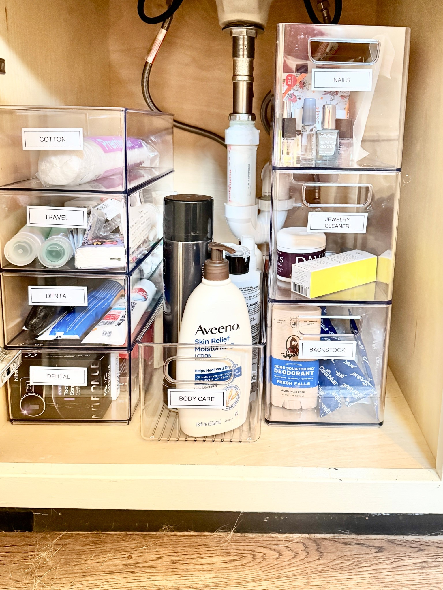 Under the sink bathroom organizationn

#LTKHome #LTKFamily