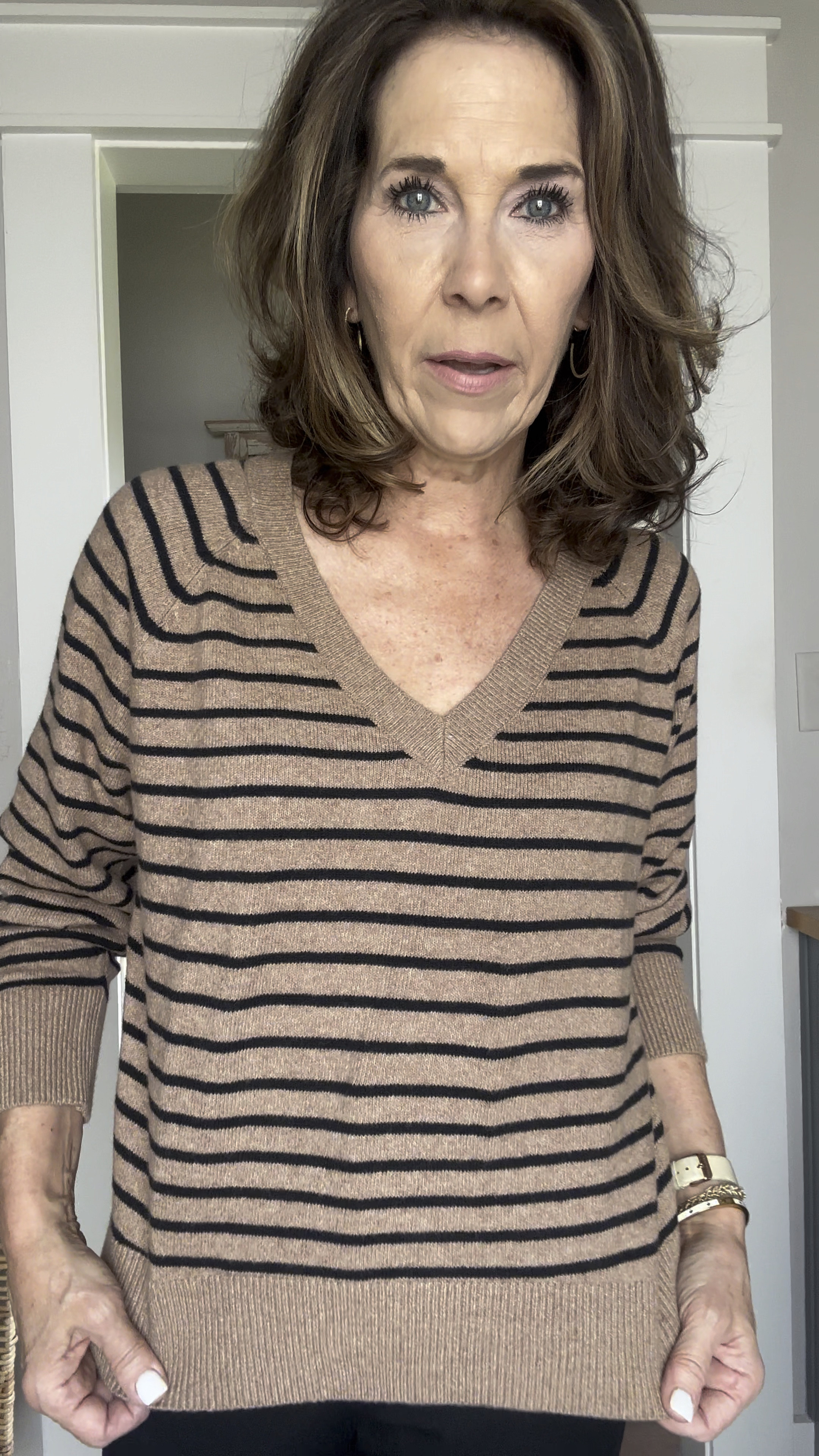 This V-neck sweater is so cozy and comfortable.

It comes in several colors and is on sale right now. 

It is the perfect casual sweater for fall and winter. 

#LTKSaleAlert #LTKOver40 #LTKWorkwear