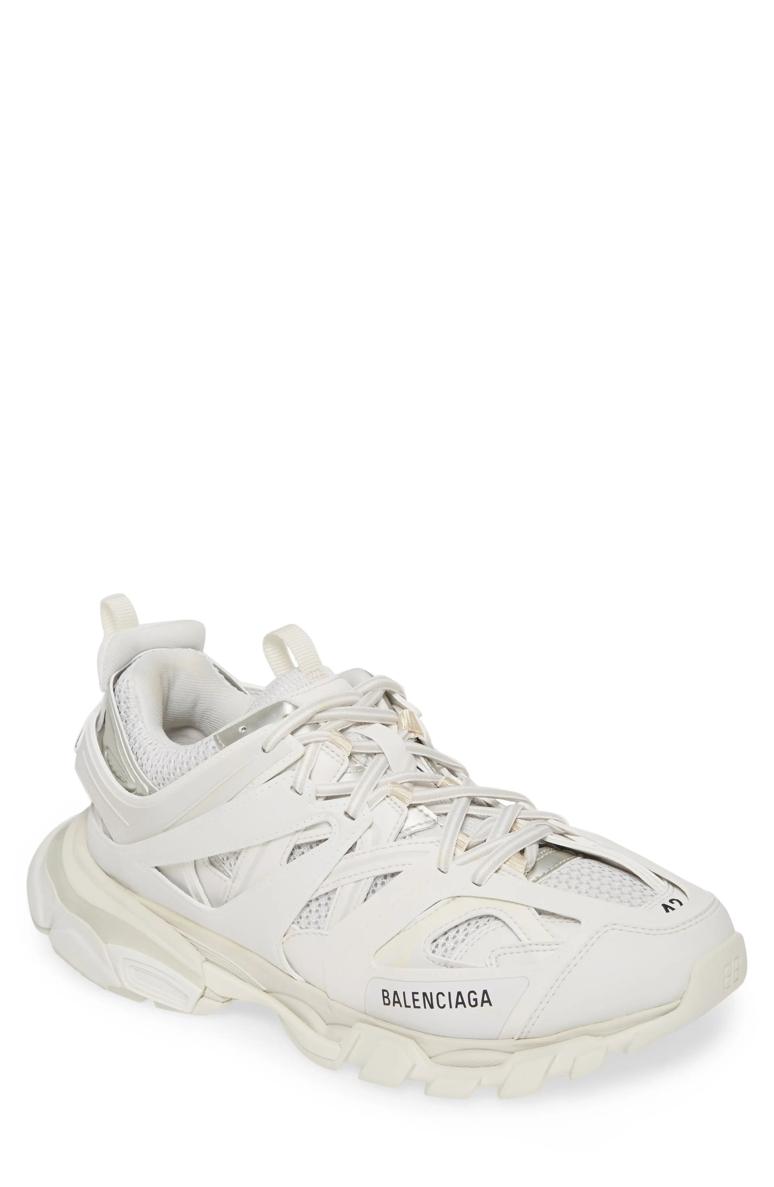 Balenciaga Track Sneaker in White/white at Nordstrom, Size 13Us | Nordstrom