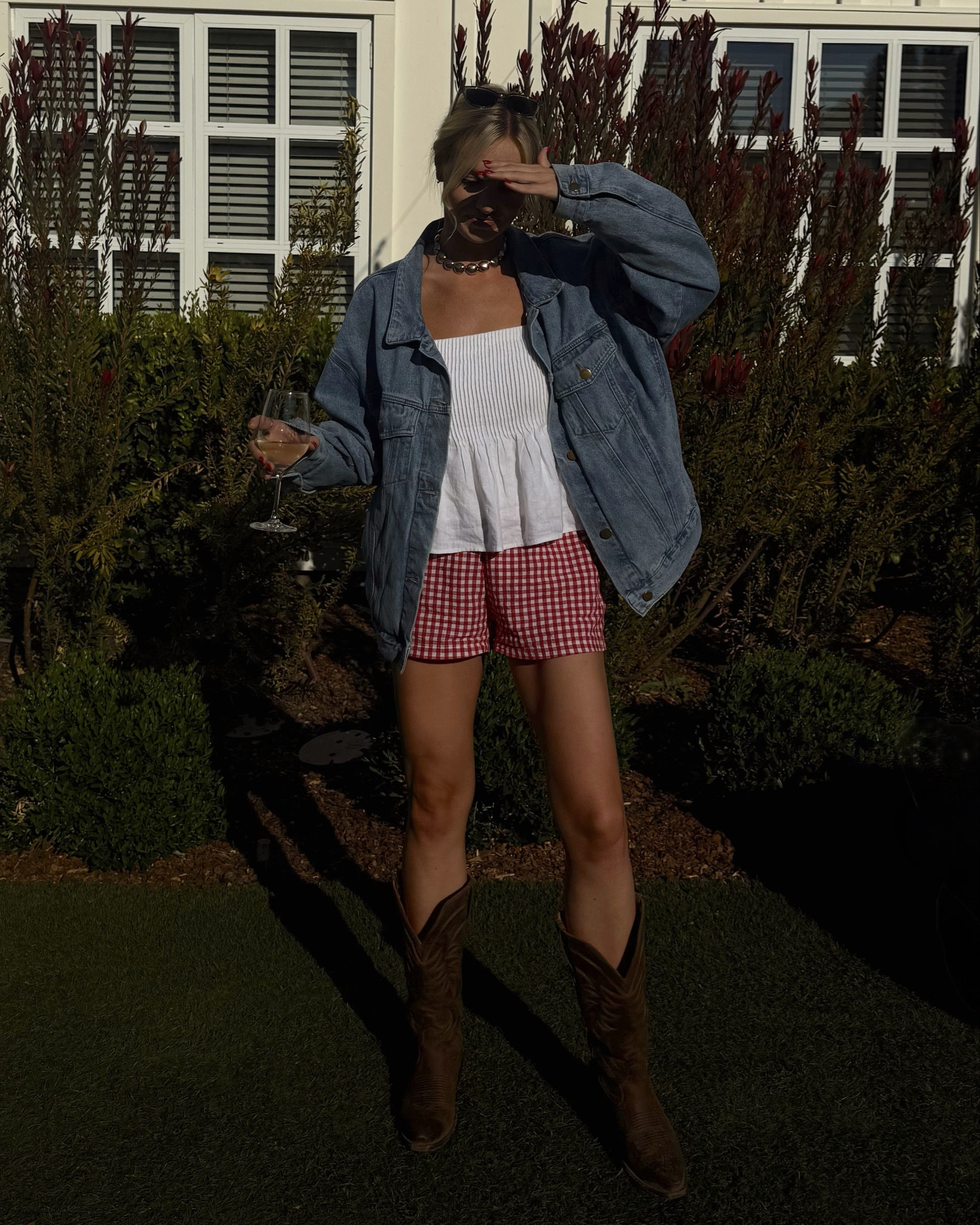 Red checkered shorts

#LTKStyleTip #LTKFallSale
