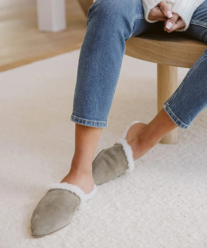 Shearling-Lined Mule | Jenni Kayne