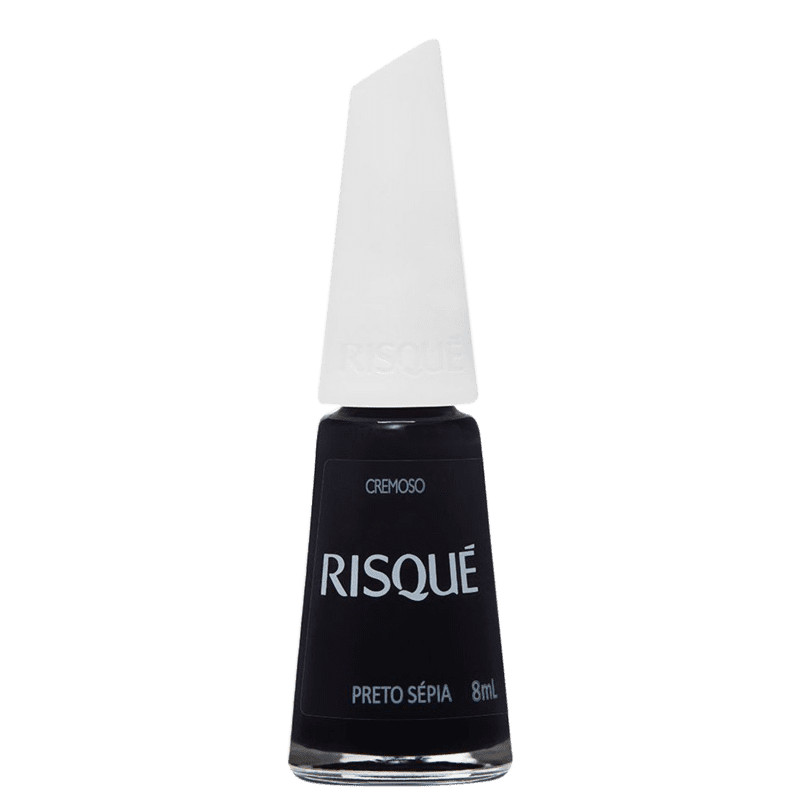 Risqué Preto Sépia
             - Esmalte Cremoso 8ml | Beleza Na Web (BR)
