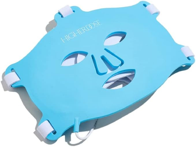 HigherDOSE Red Light Therapy Face Mask - Cordless at-Home LED Facial Light Therapy - Promotes Cel... | Amazon (US)