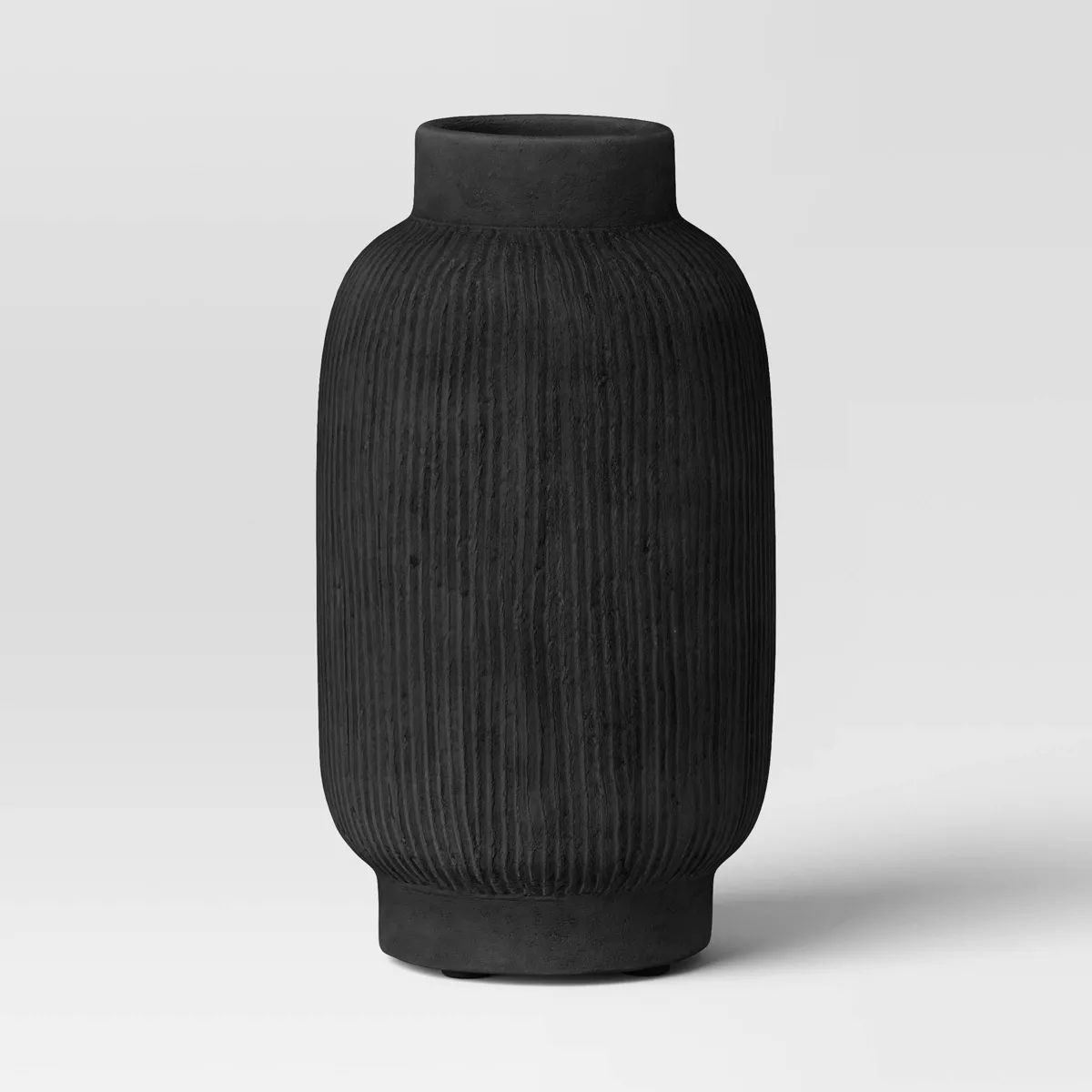 Tall Ceramic Vase Black - Threshold™ | Target