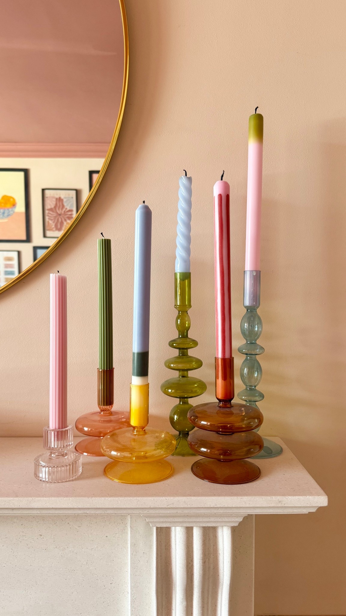 Glass candlestick holders

#LTKeurope #LTKhome #LTKuk
