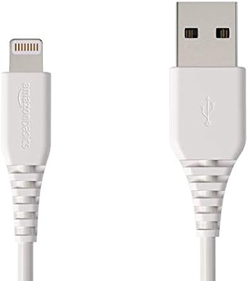 AmazonBasics MFi-Certified Lightning to USB A Cable for Apple iPhone and iPad - 4 Inches (10 Cent... | Amazon (US)