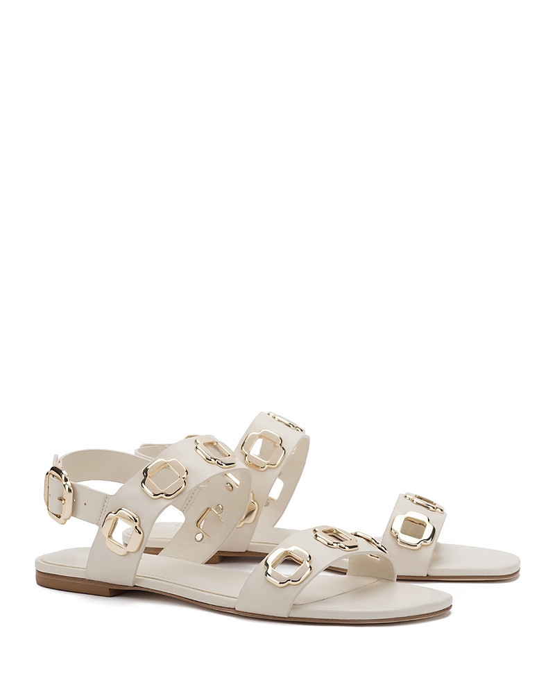 Larroude Women's Milan Ankle Strap Embellished Slingback Sandals | Bloomingdale's (US)