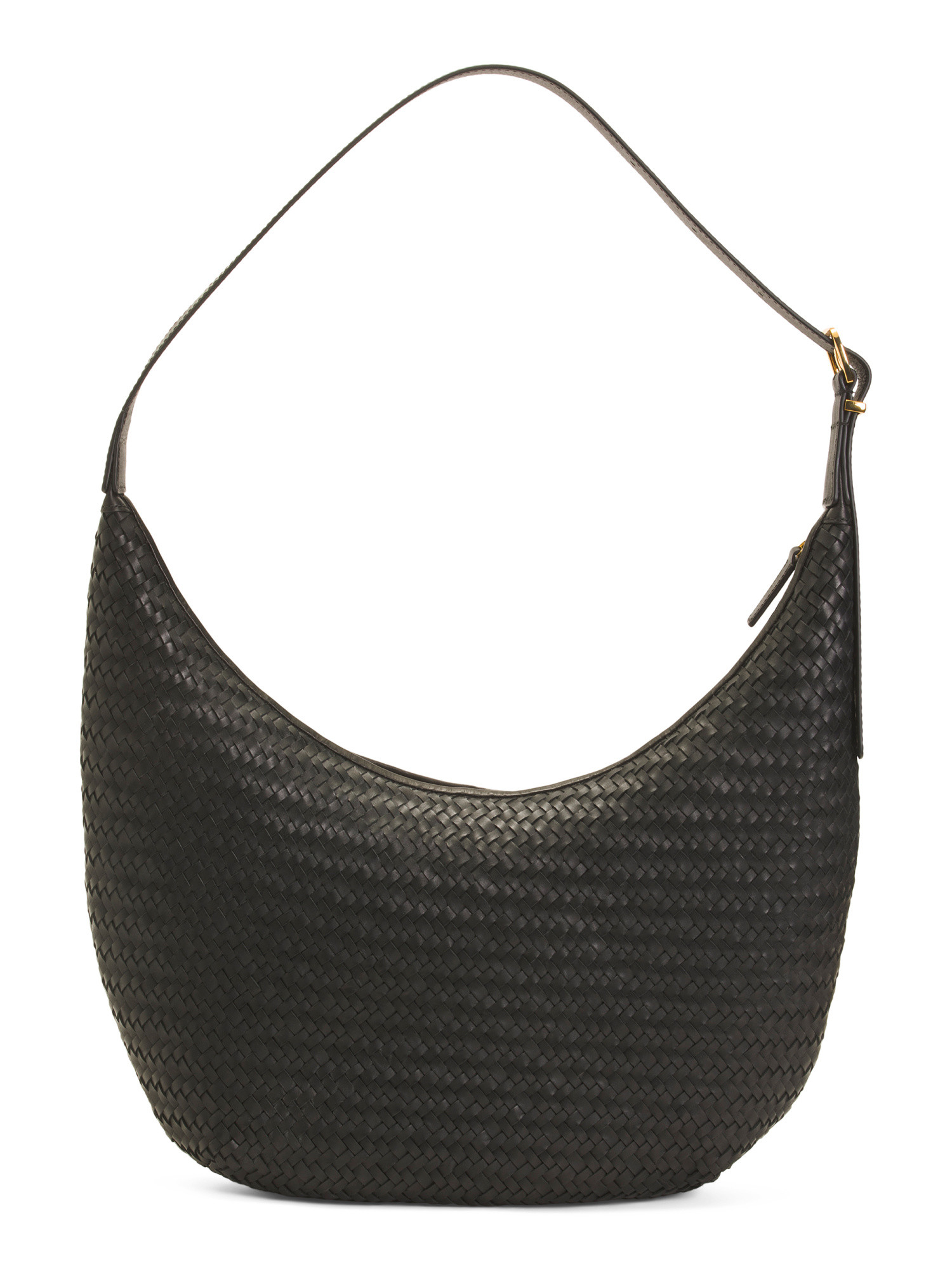 Leather Essentials Curve Shoulder Bag | TJ Maxx