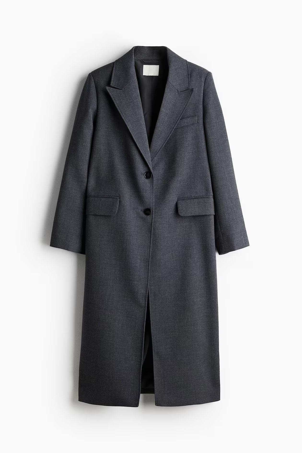 Single-breasted coat | H&M (UK, MY, IN, SG, PH, TW, HK)