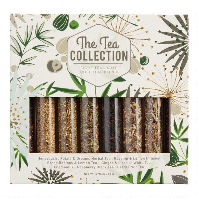 The Tea Collection Loose Leaf Tea Vials 8 Pack | World Market