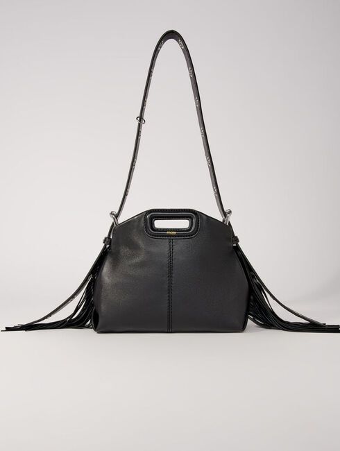 Smooth leather mini Miss M bag | Maje US | Maje US