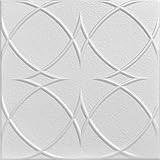 A La Maison Ceilings R82 Circles and Stars Foam Glue-up Ceiling Tile (128 sq. ft./Case), Pack of 48, | Amazon (US)