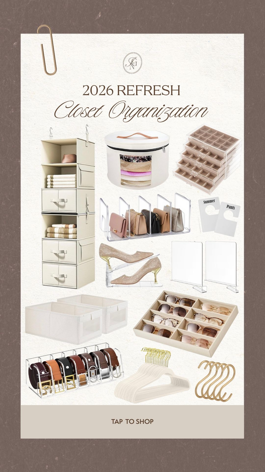 2026 refresh, but keep it simple ✨
These Amazon organization finds make it easy to refresh every space — toys, office, bathroom, closet, and pantry. Neutral, functional pieces that keep your home calm, clutter-free, and actually livable.

#amazonfinds #homeorganization #ltkhome #organizedhome #pantryorganization #closetorganization #bathroomorganization #officeorganization #homerefresh

#LTKFindsUnder50 #LTKHome