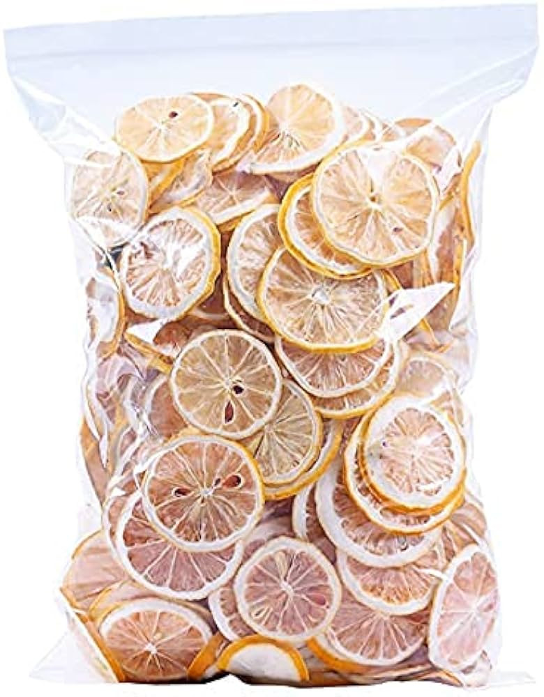 (1.1lbs) Dried Lemon Slices, Lemon Tea, Sour and Refreshing Citrus, Sugar Free, Vegan & Kosher, 5... | Amazon (US)