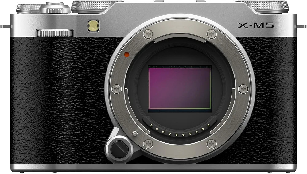 Fujifilm X-M5 Mirrorless Digital Camera Body – Silver | Amazon (US)